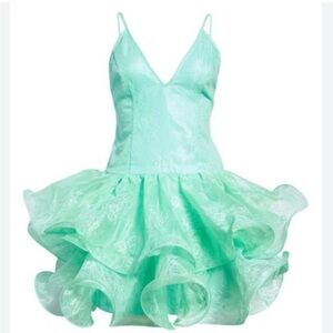 ASOS Luxe Drop Waist Dress